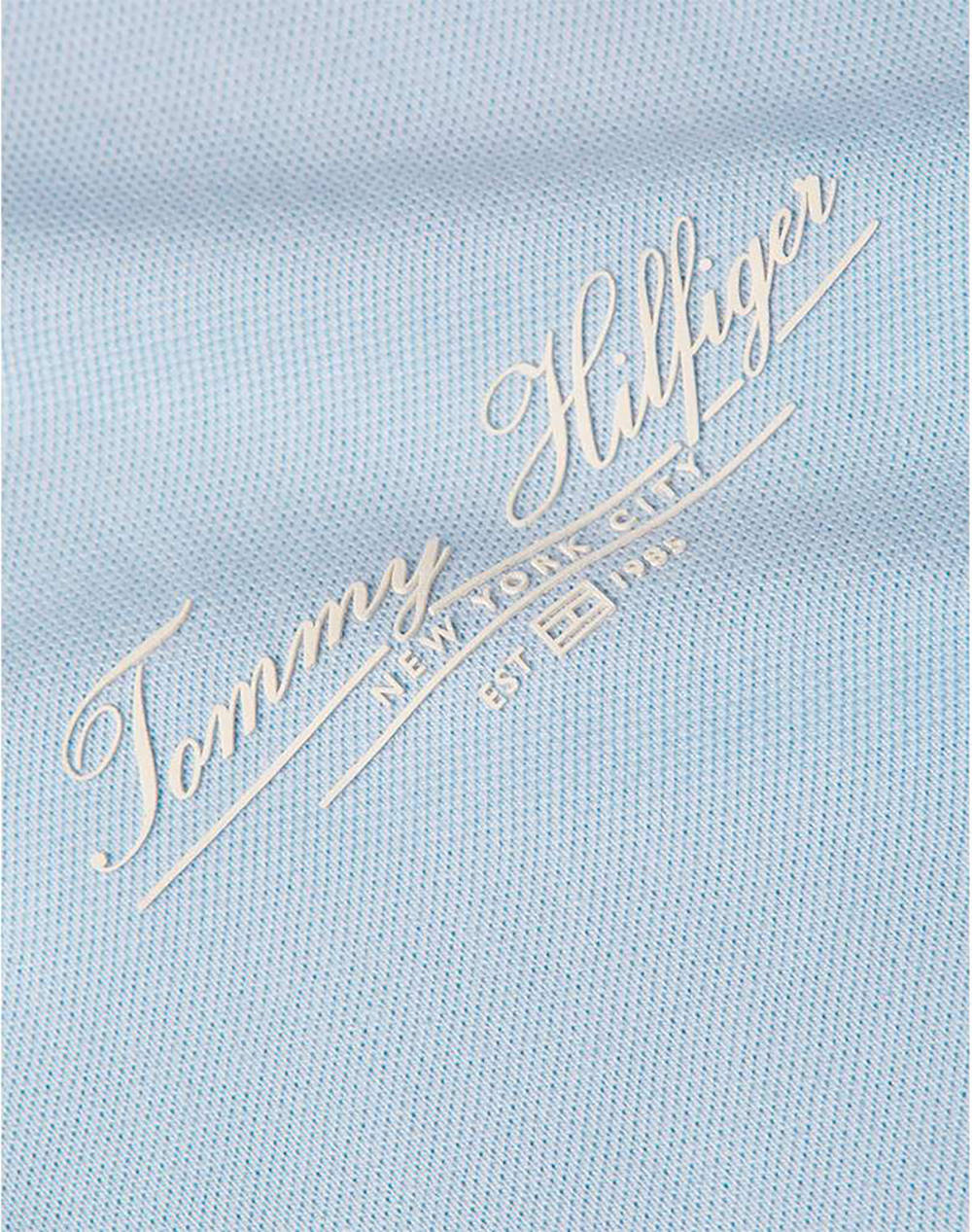 TOMMY HILFIGER SLIM SCRIPT POLO SS