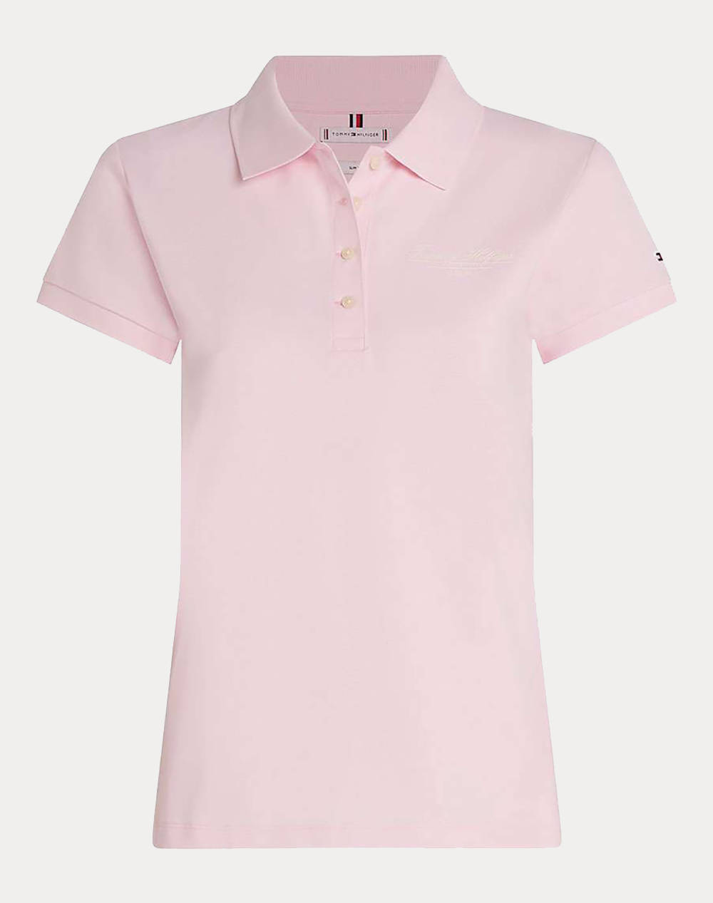 TOMMY HILFIGER SLIM SCRIPT POLO SS