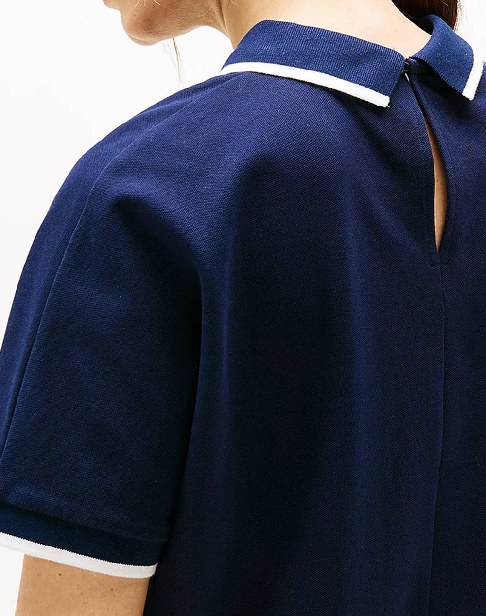 TOMMY HILFIGER SCRIPT CREW-NK POLO SS