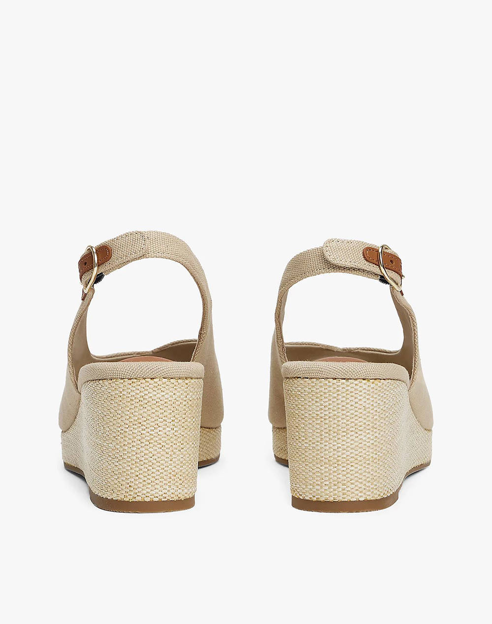 TOMMY HILFIGER FLAG MID WEDGE ESPAD SLINGBACK