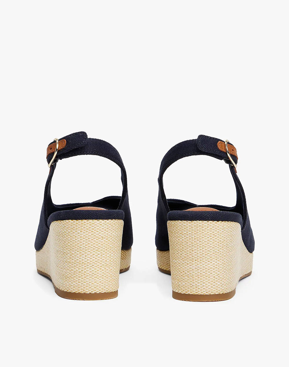 TOMMY HILFIGER FLAG MID WEDGE ESPAD SLINGBACK