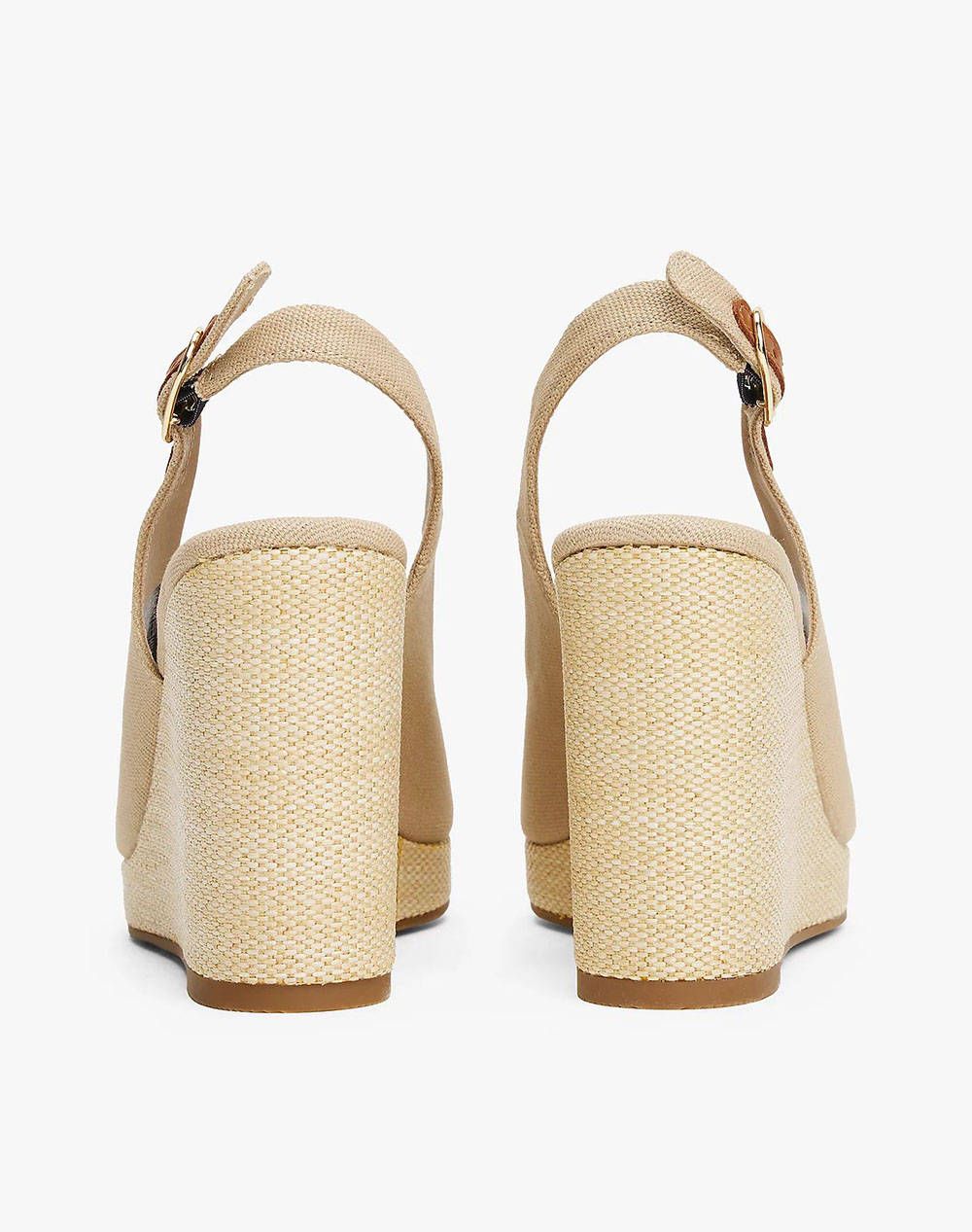 TOMMY HILFIGER FLAG HIGH WEDGE ESPAD SLINGBACK