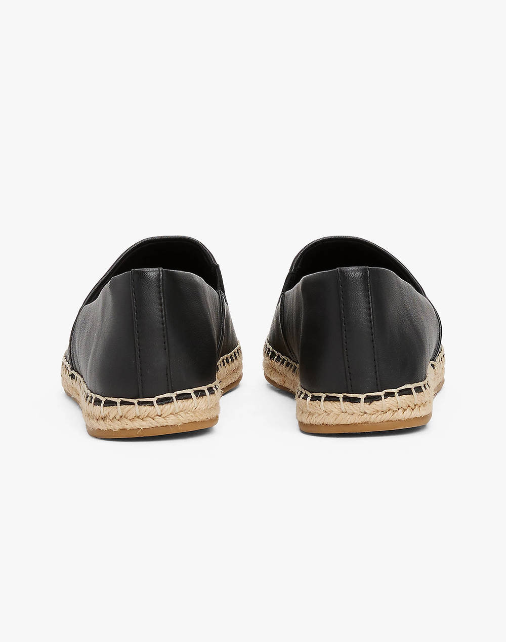 TOMMY HILFIGER TH LOGO LEATHER ESPADRILLE