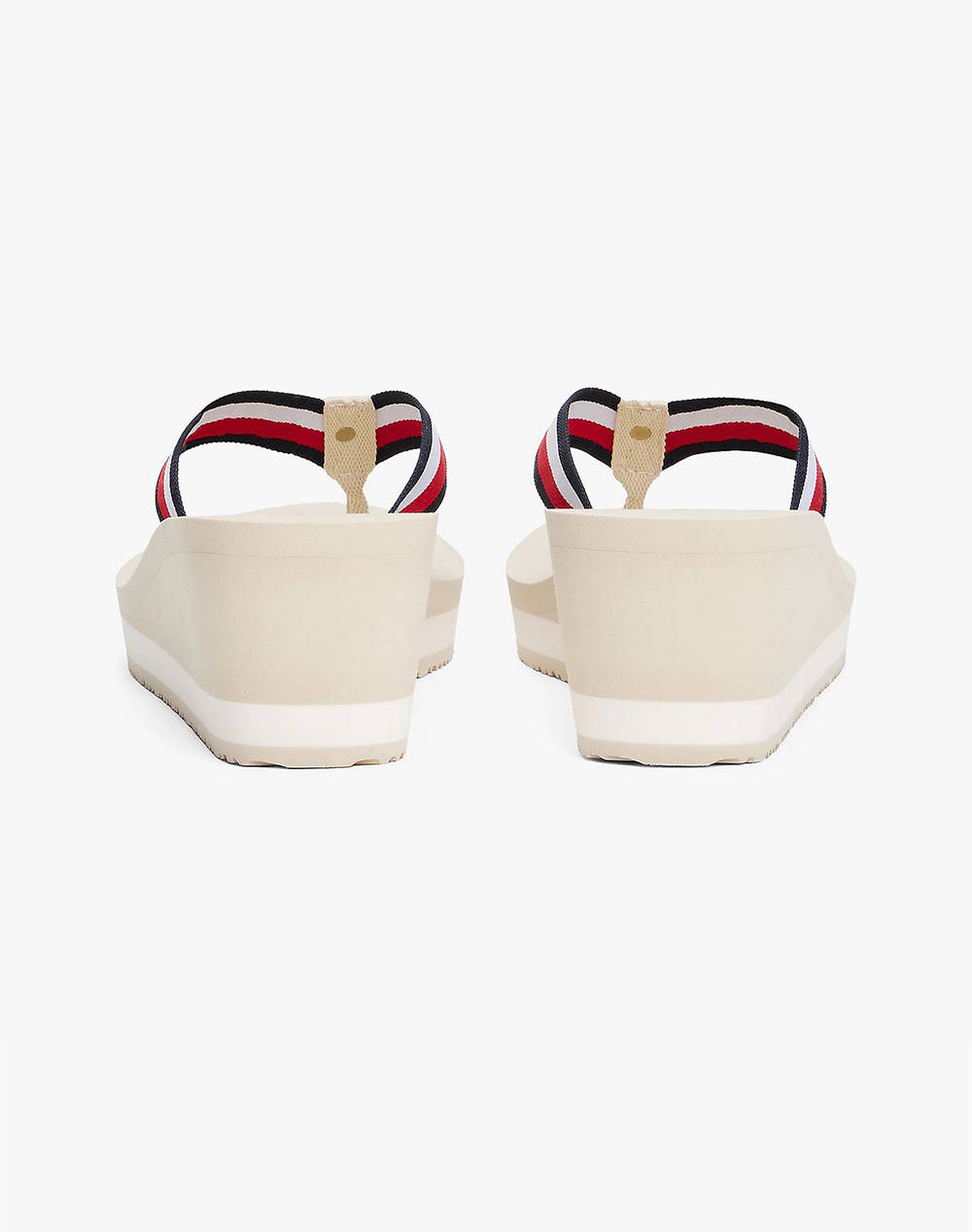 TOMMY HILFIGER TH CORPORATE WEDGE BEACH SANDAL