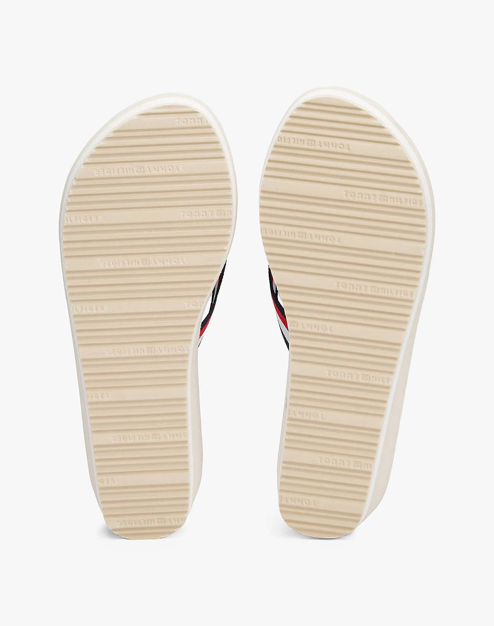 TOMMY HILFIGER TH CORPORATE WEDGE BEACH SANDAL