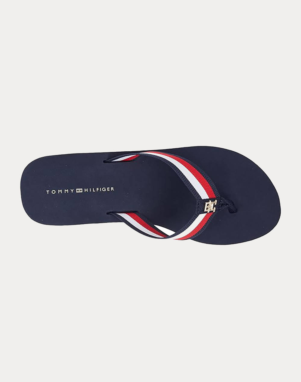 TOMMY HILFIGER TH CORPORATE WEDGE BEACH SANDAL