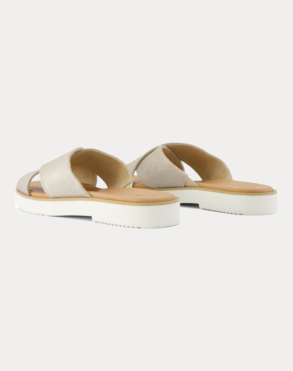 TOMS CHA MET SUEDE WM MAECRS SAND