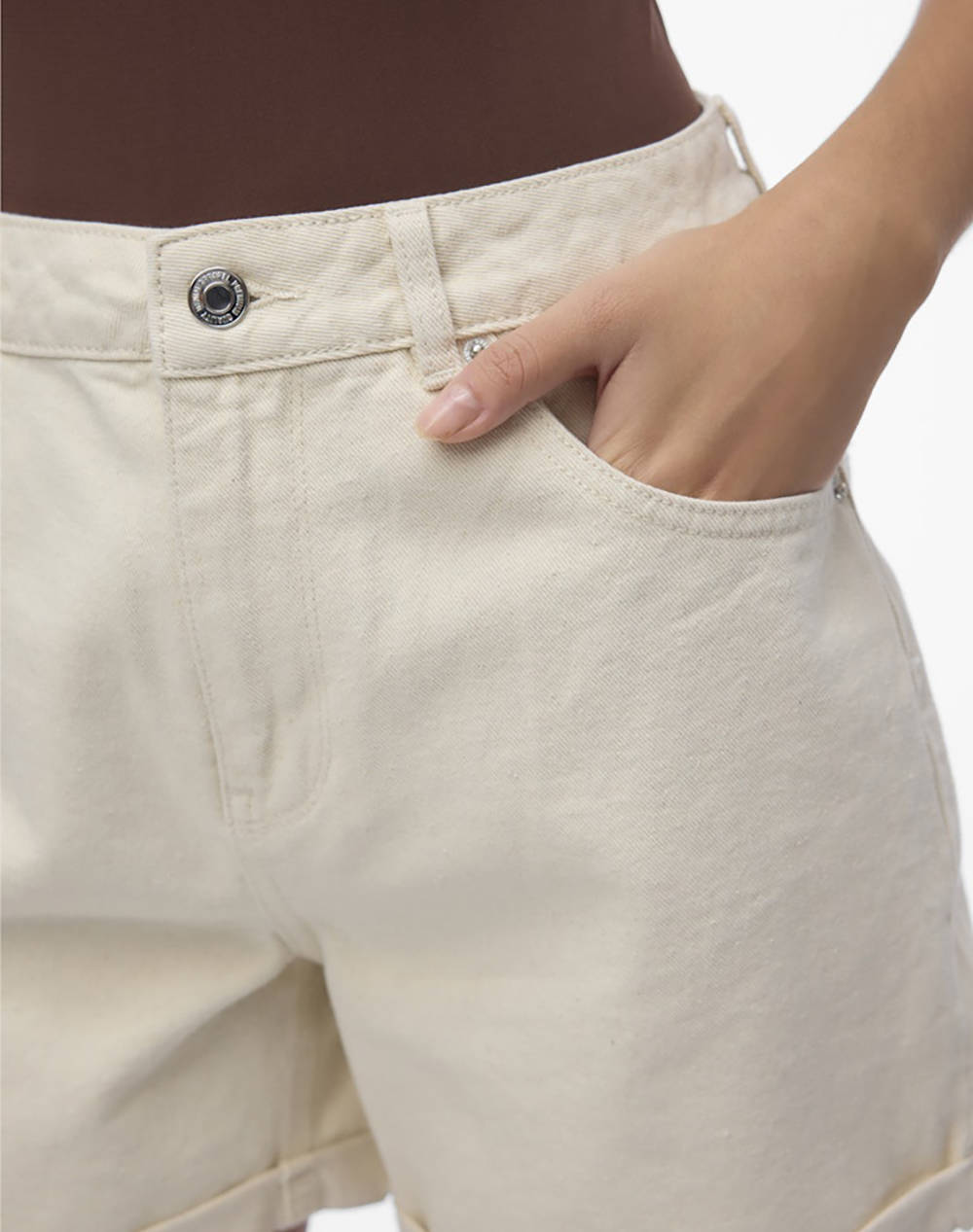 VERO MODA VMZURI HR LOOSE DENIM SHORTS MIX GA NOOS