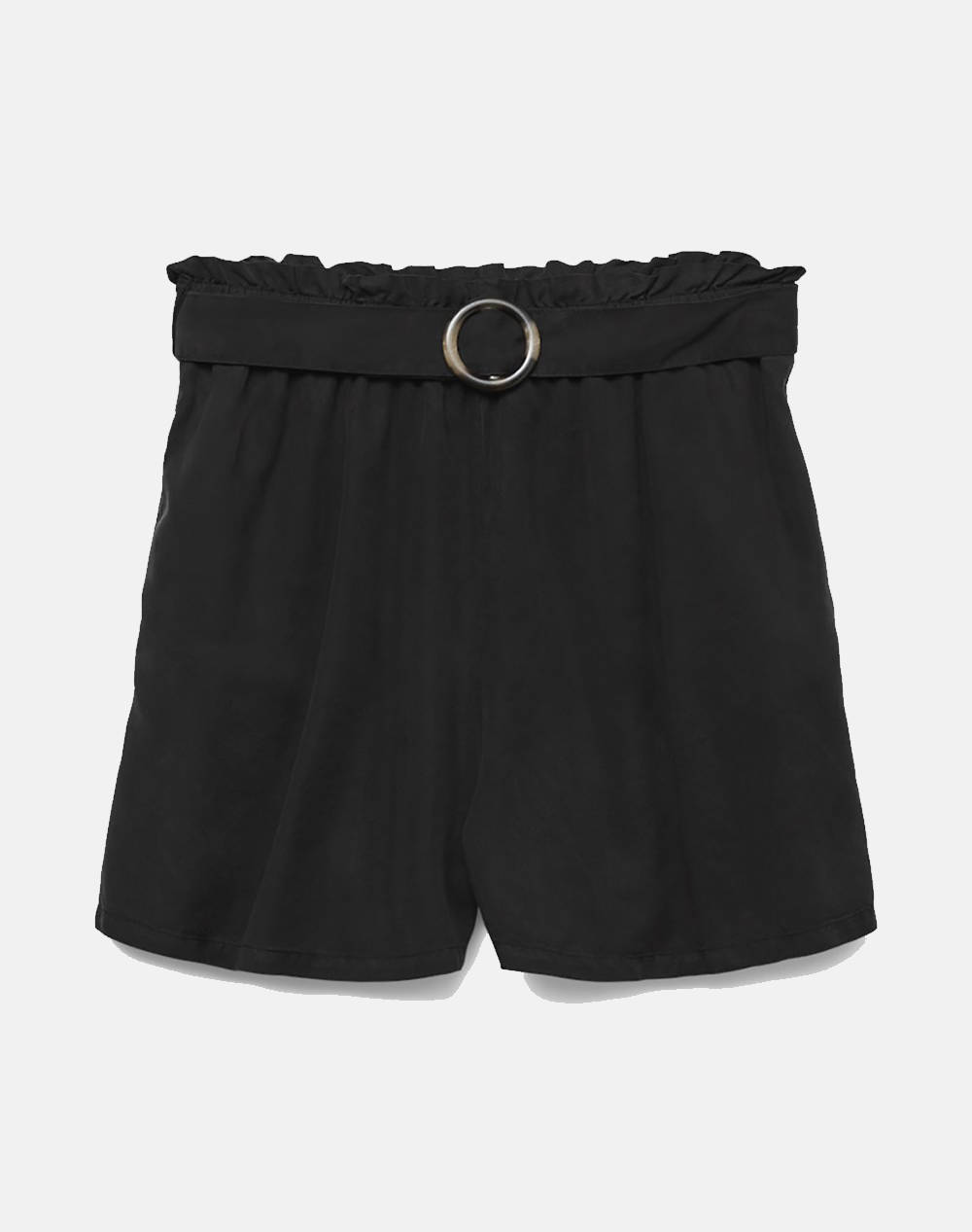 VERO MODA VMFLEUR HW PAPERBAG BELT TENCEL SHORTS