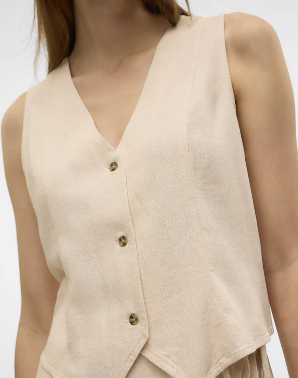 VERO MODA VMMYMILO S/L WAISTCOAT WVN GA