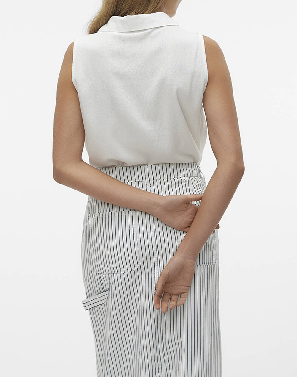 VERO MODA VMMYMILO SL V-NECK SHIRT WVN GA