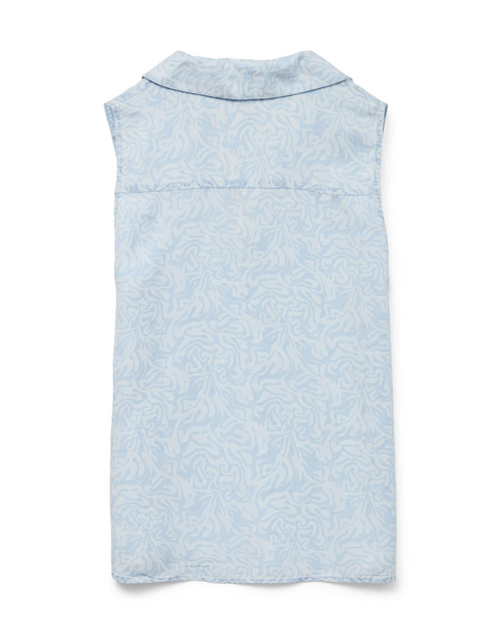 VERO MODA VMHARPER SL COLLAR SHORT TENCEL TOP GA
