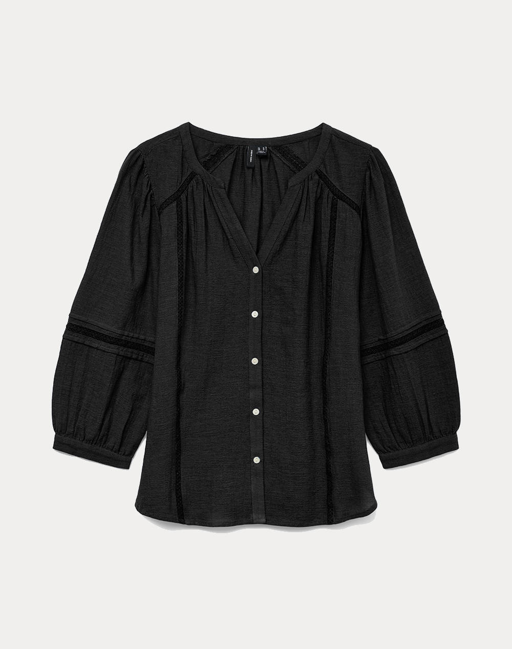 VERO MODA VMOLYA 3/4 TOP WVN GA