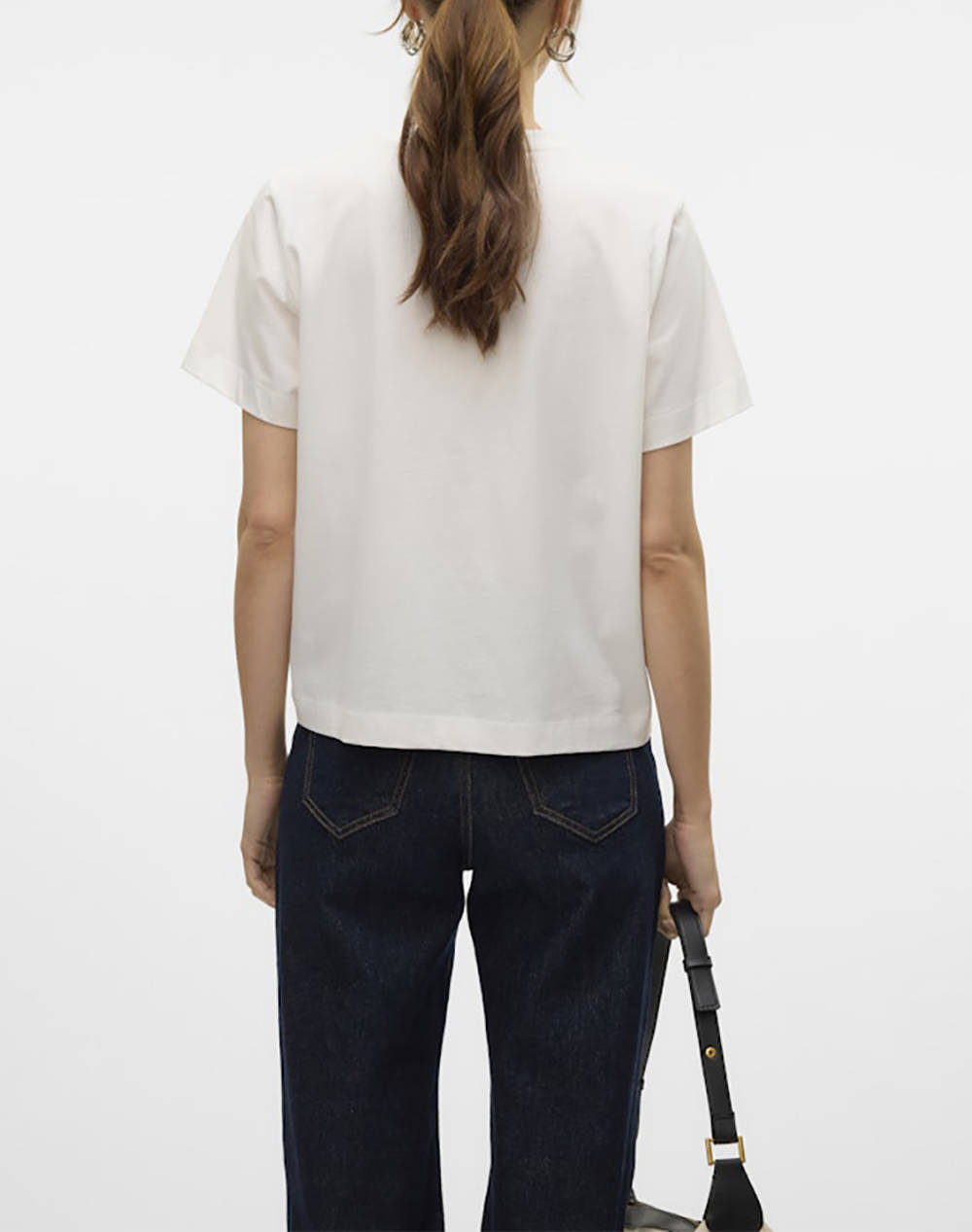 VERO MODA VMSOLVEI METTE SS TOP BOX JRS SPE GA