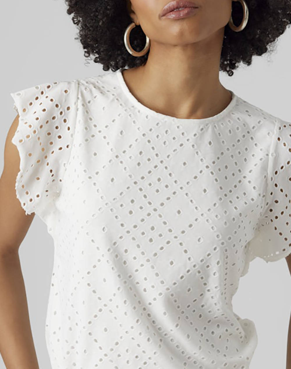 VERO MODA VMTASSA SL FRILL TOP NOOS