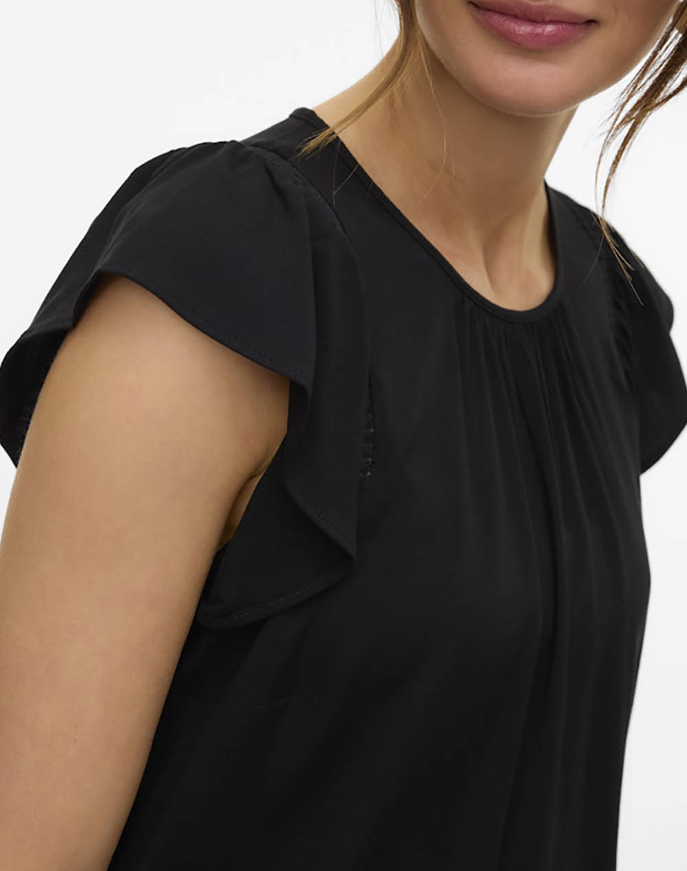 VERO MODA VMBELLA SS LACE TOP WVN GA NOOS