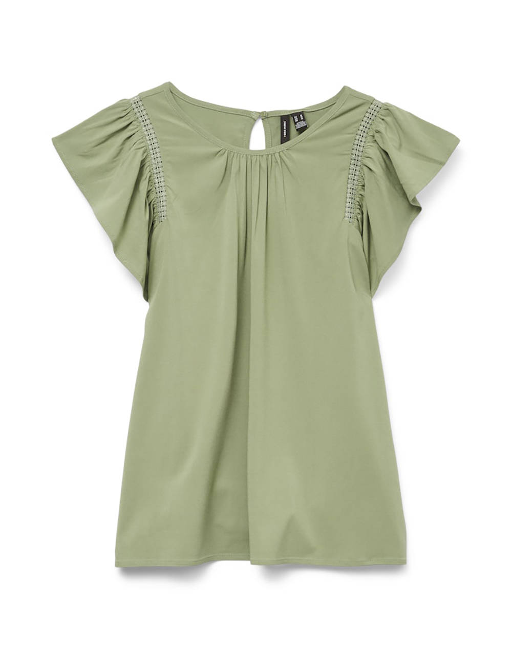 VERO MODA VMBELLA SS LACE TOP WVN GA NOOS