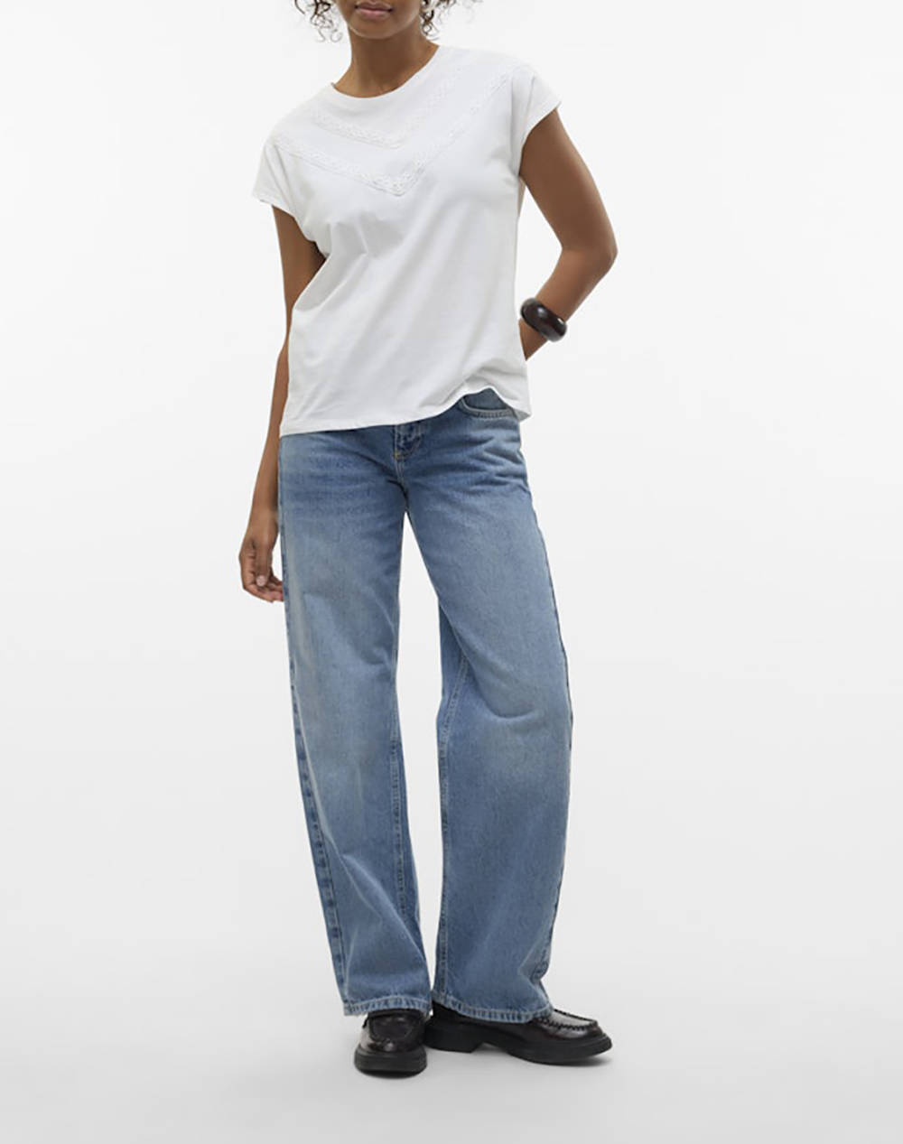 VERO MODA VMPANNA AVA SS TOP JRS