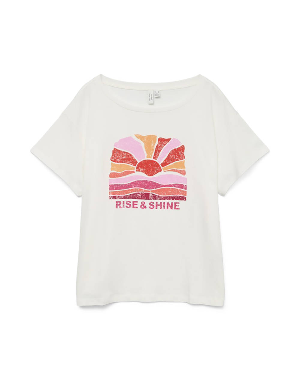 VERO MODA VMDINA S/S BOAT NECK TOP JRS BTQ GA