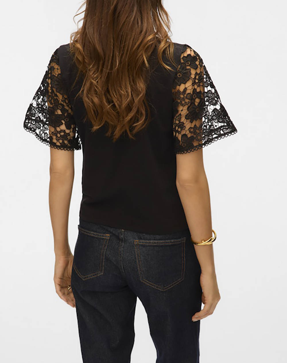 VERO MODA VMPANNA 2/4 TOP JRS