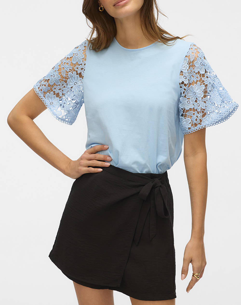 VERO MODA VMPANNA 2/4 TOP JRS