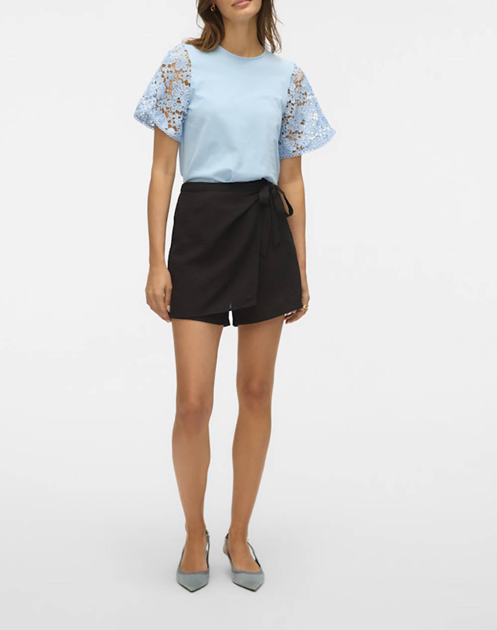 VERO MODA VMPANNA 2/4 TOP JRS