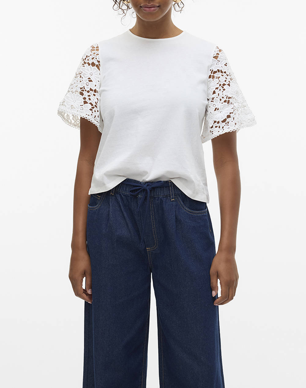 VERO MODA VMPANNA 2/4 TOP JRS