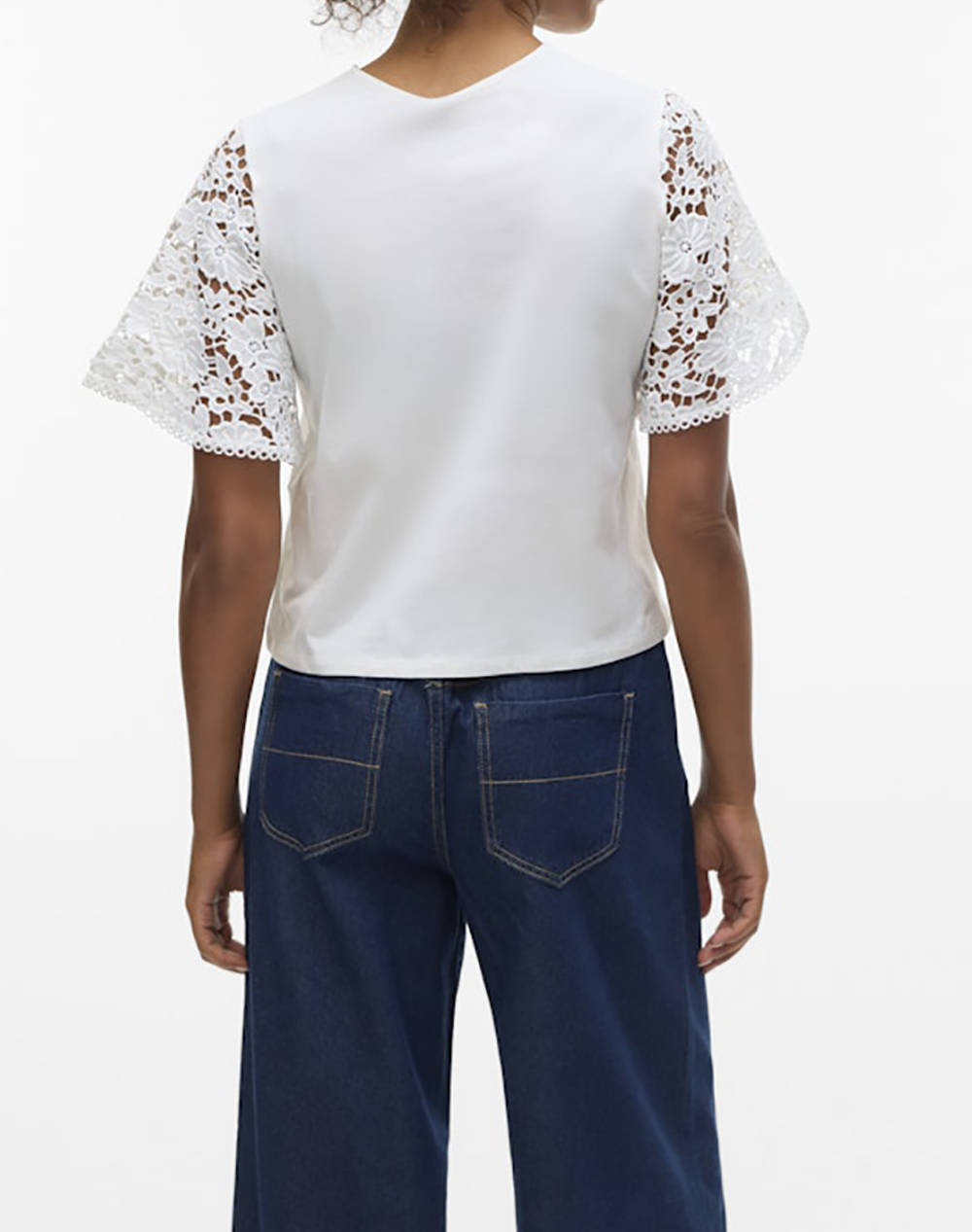 VERO MODA VMPANNA 2/4 TOP JRS