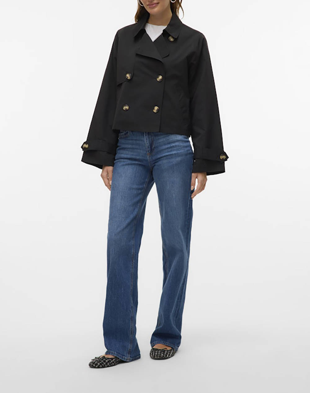 VERO MODA VMZOAMARIE SHORT TRENCHCOAT ENT