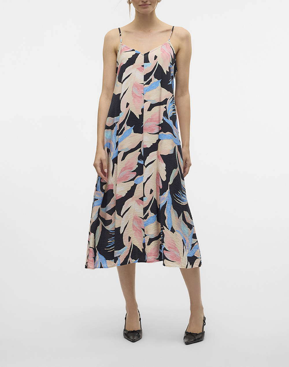 VERO MODA VMJOSIE CALF SINGLET DRESS WVN GA
