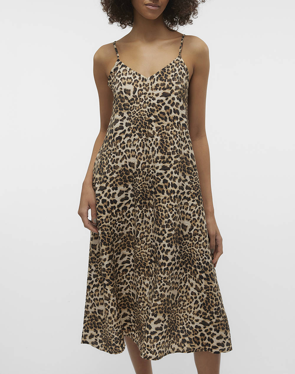VERO MODA VMJOSIE CALF SINGLET DRESS WVN GA