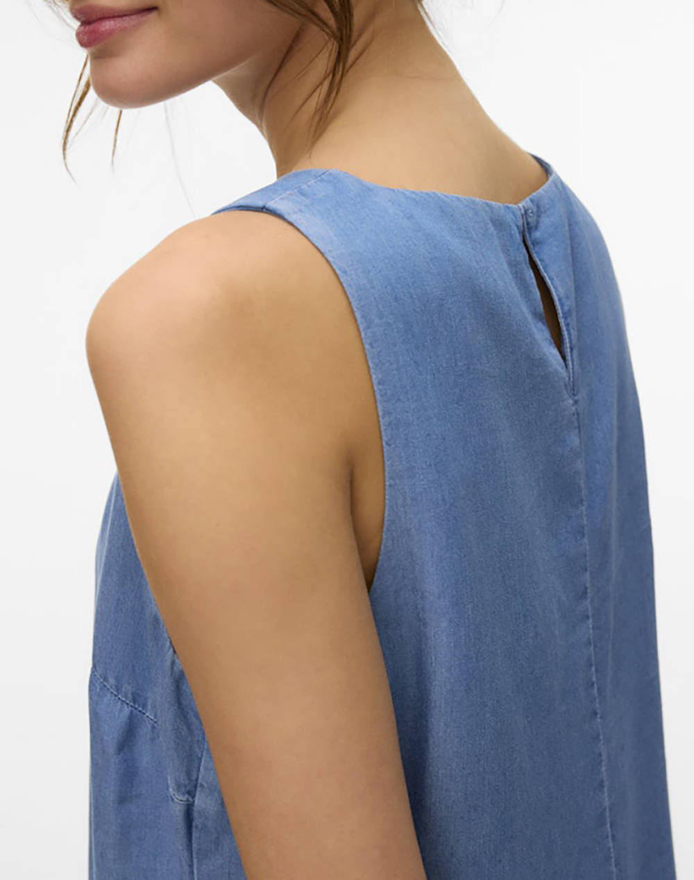 VERO MODA VMFLEUR SL SHORT TENCEL DRESS GA