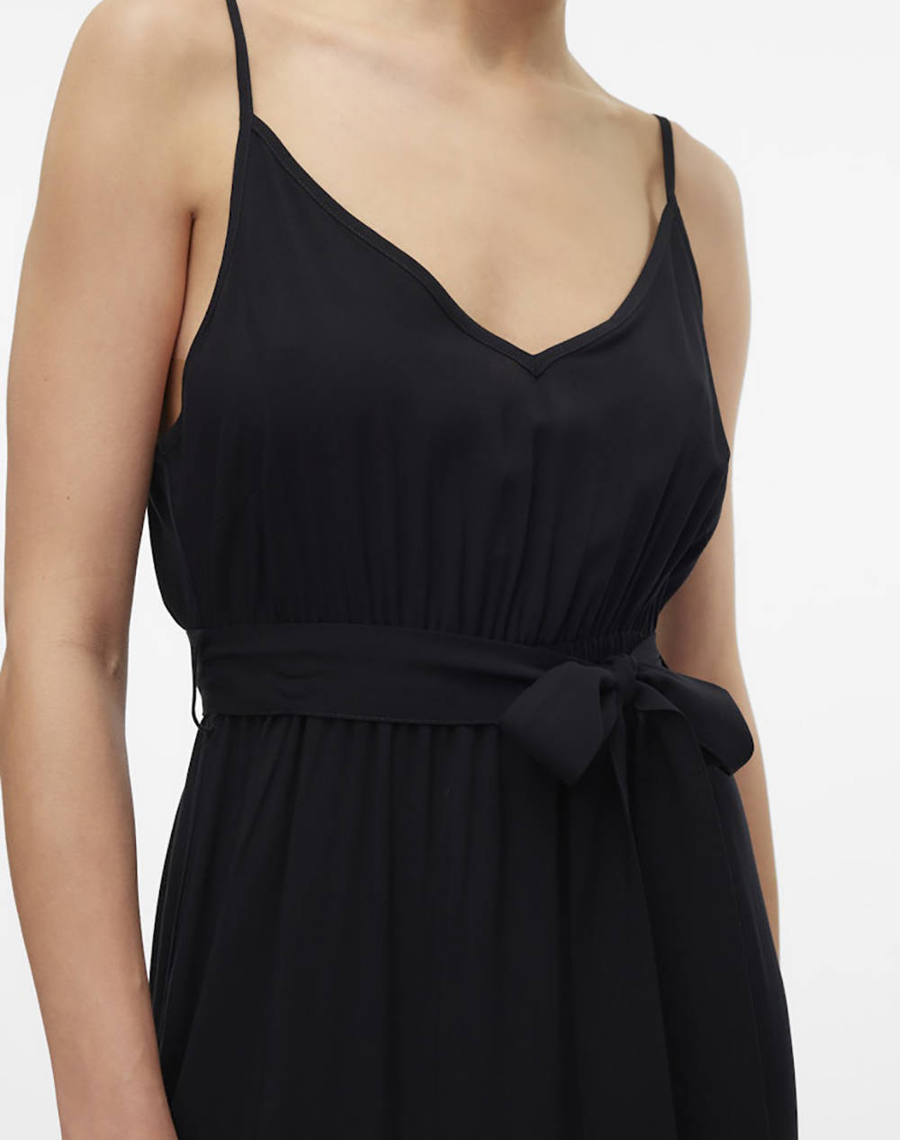 VERO MODA VMEASY JOY SLIT MAXI V-NECK DRESS WV GA