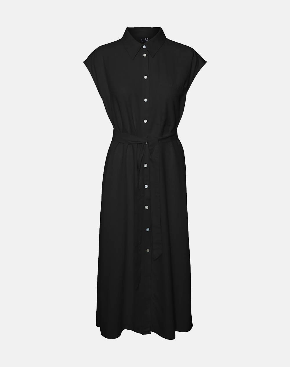 VERO MODA VMMYMILO SL CALF SHIRT DRESS WVN GA