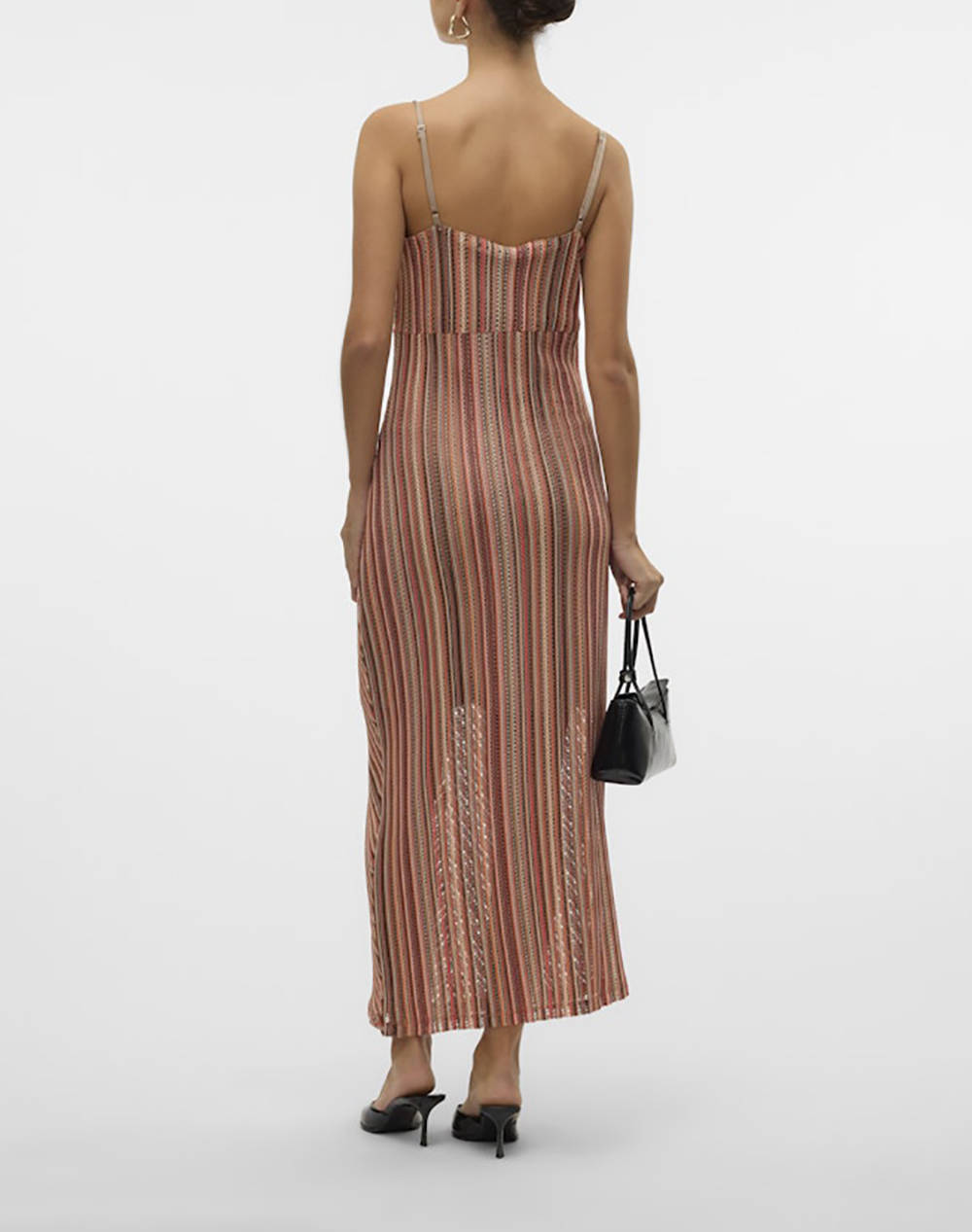 VERO MODA VMDEMI STRIPE 78 SINGLET DRESS JRS GA VO