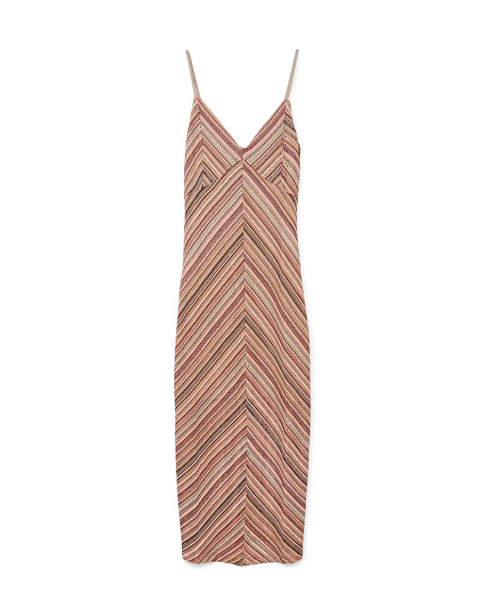 VERO MODA VMDEMI STRIPE 78 SINGLET DRESS JRS GA VO