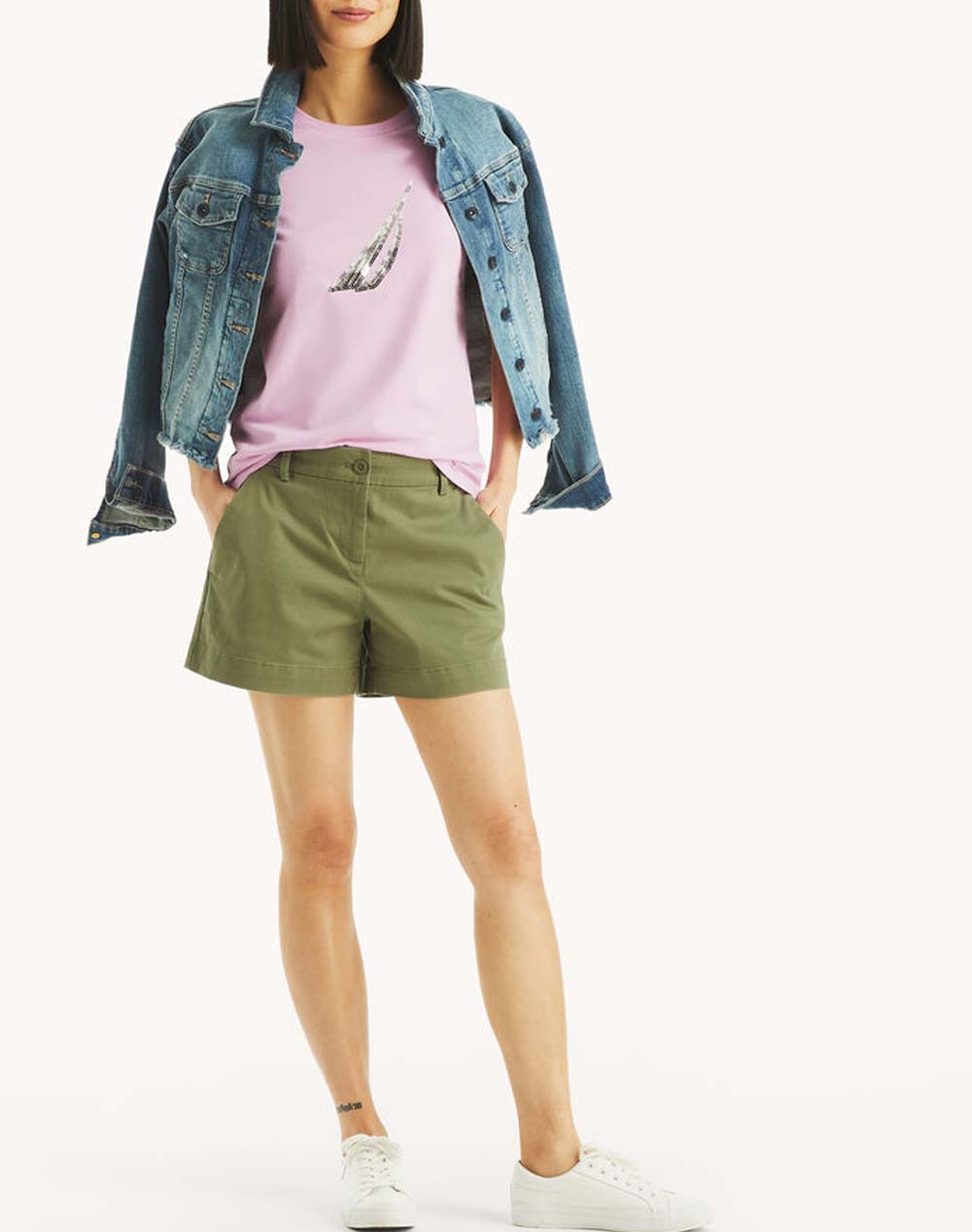 NAUTICA ТЕНИСКА T-SHIRT ΚΜ S/S T-SHIRT