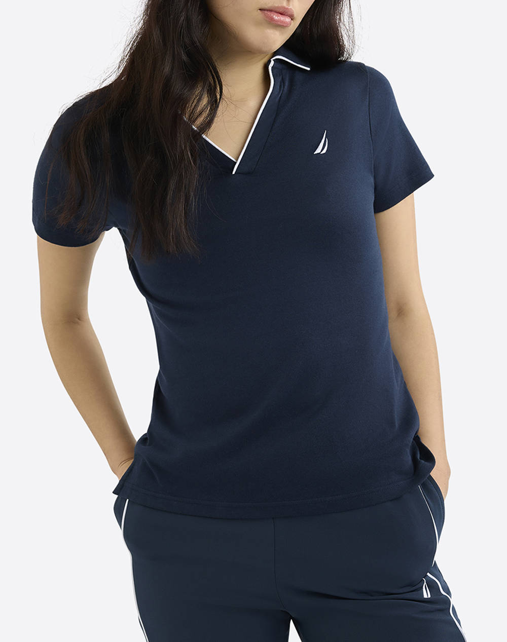 NAUTICA ТЕНИСКА ПОЛО ΚΜ Adalynn Polo Shirt