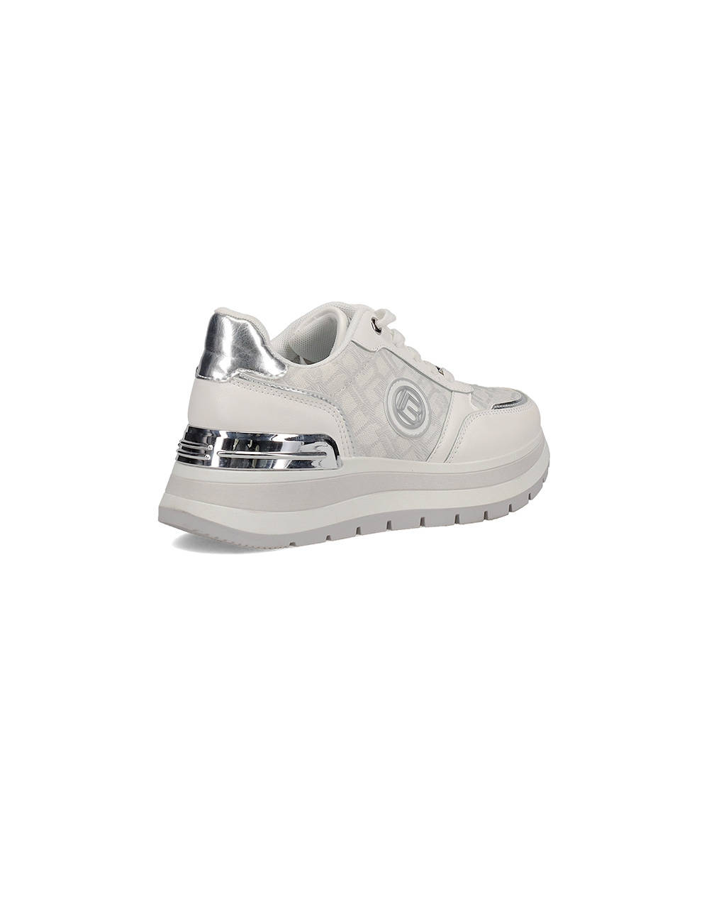 LAURA BIAGIOTTI 8917 SHOES. CASUAL LOGO WHITE