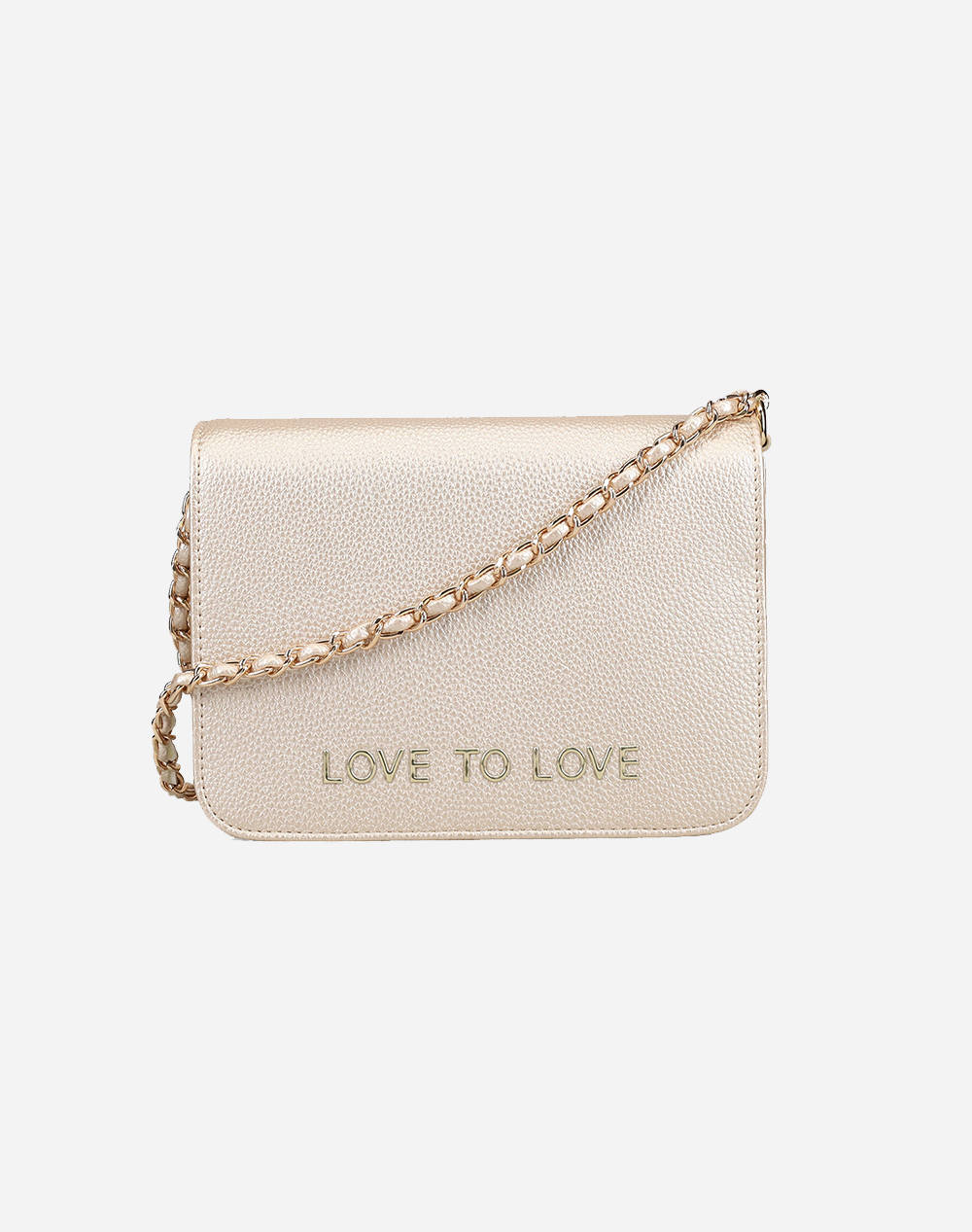 LOVE TO LOVE by GAI MATTIOLO LTL09 ЧАНТА. GOLD