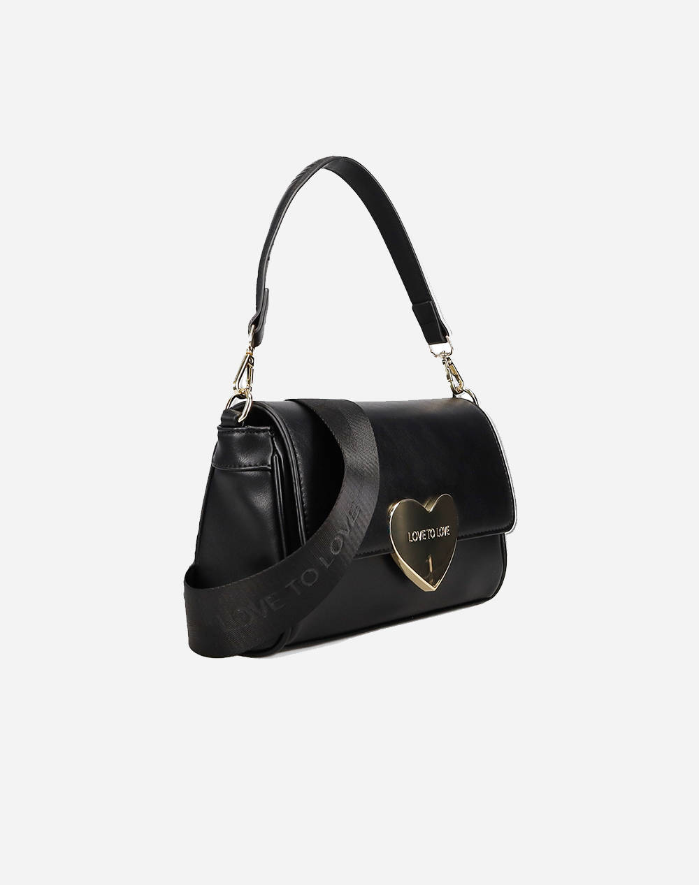 LOVE TO LOVE by GAI MATTIOLO LTL16 ЧАНТА BLACK
