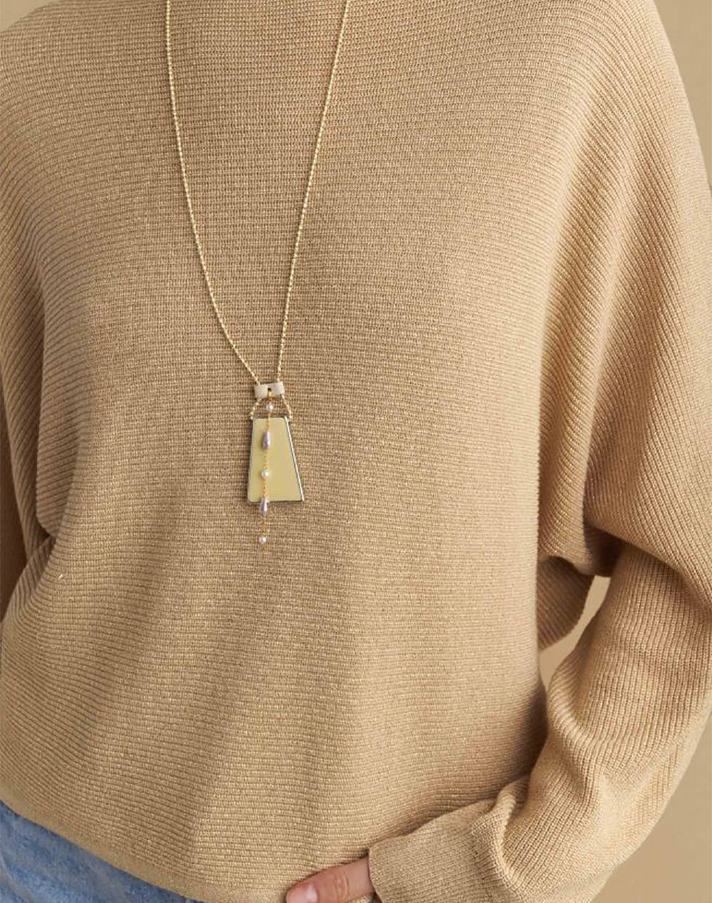 ATTRATTIVO METAL NECKLACE, SYNTHETIC