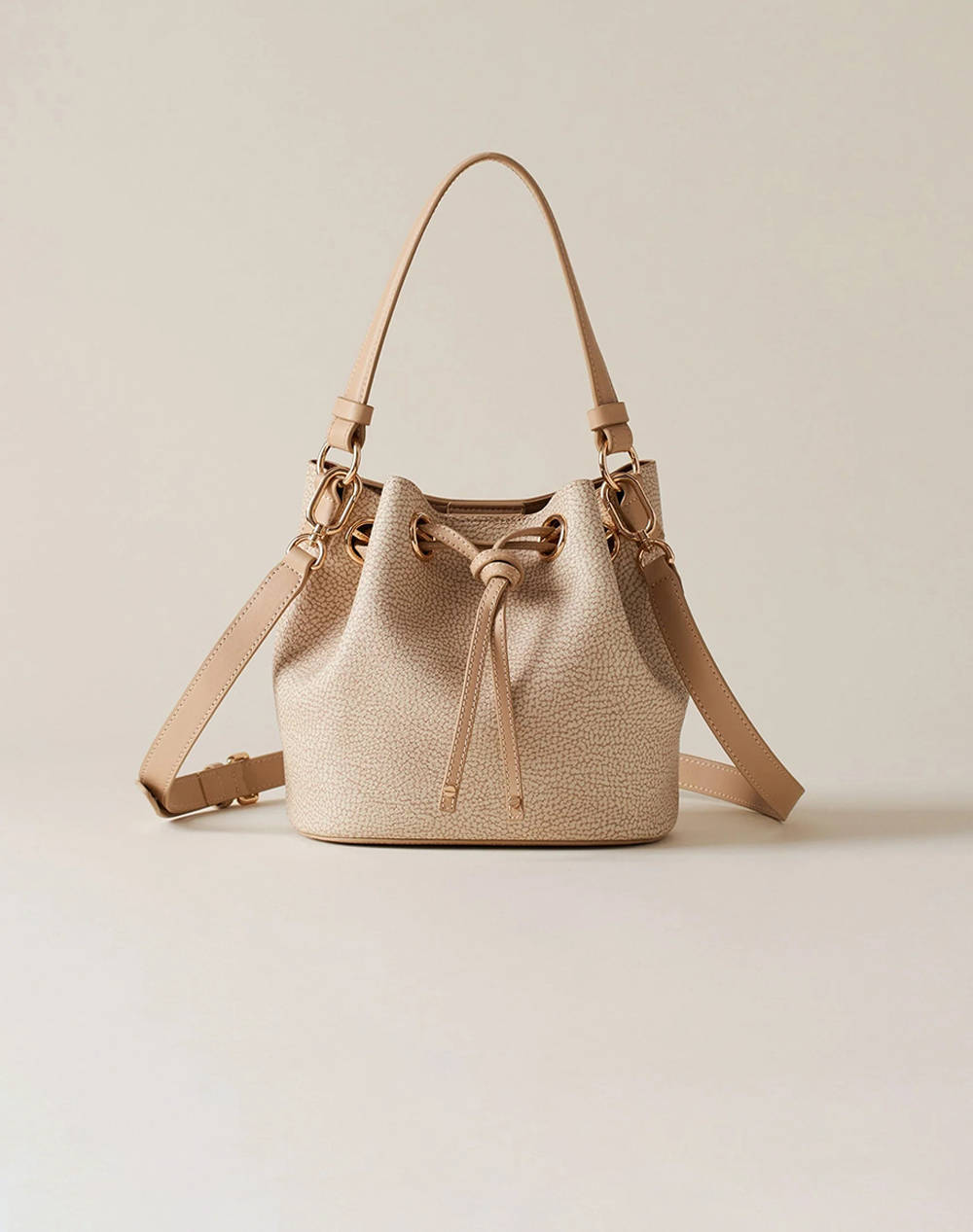 BORBONESE BUCKET BAG (Размери: 20 х 21 х 13см)