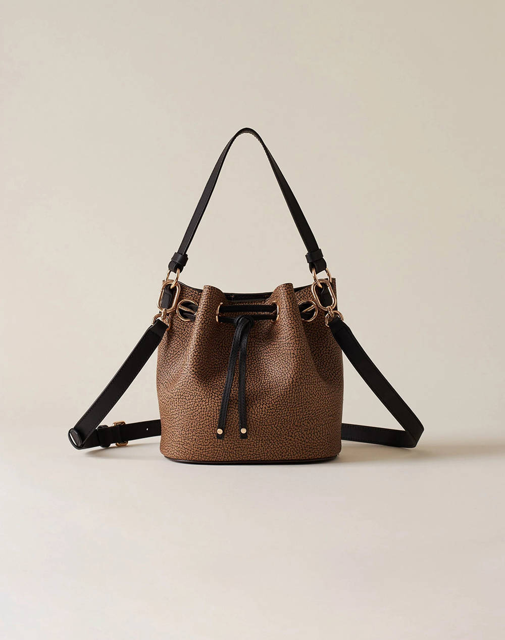 BORBONESE BUCKET BAG (Размери: 20 х 21 х 13см)