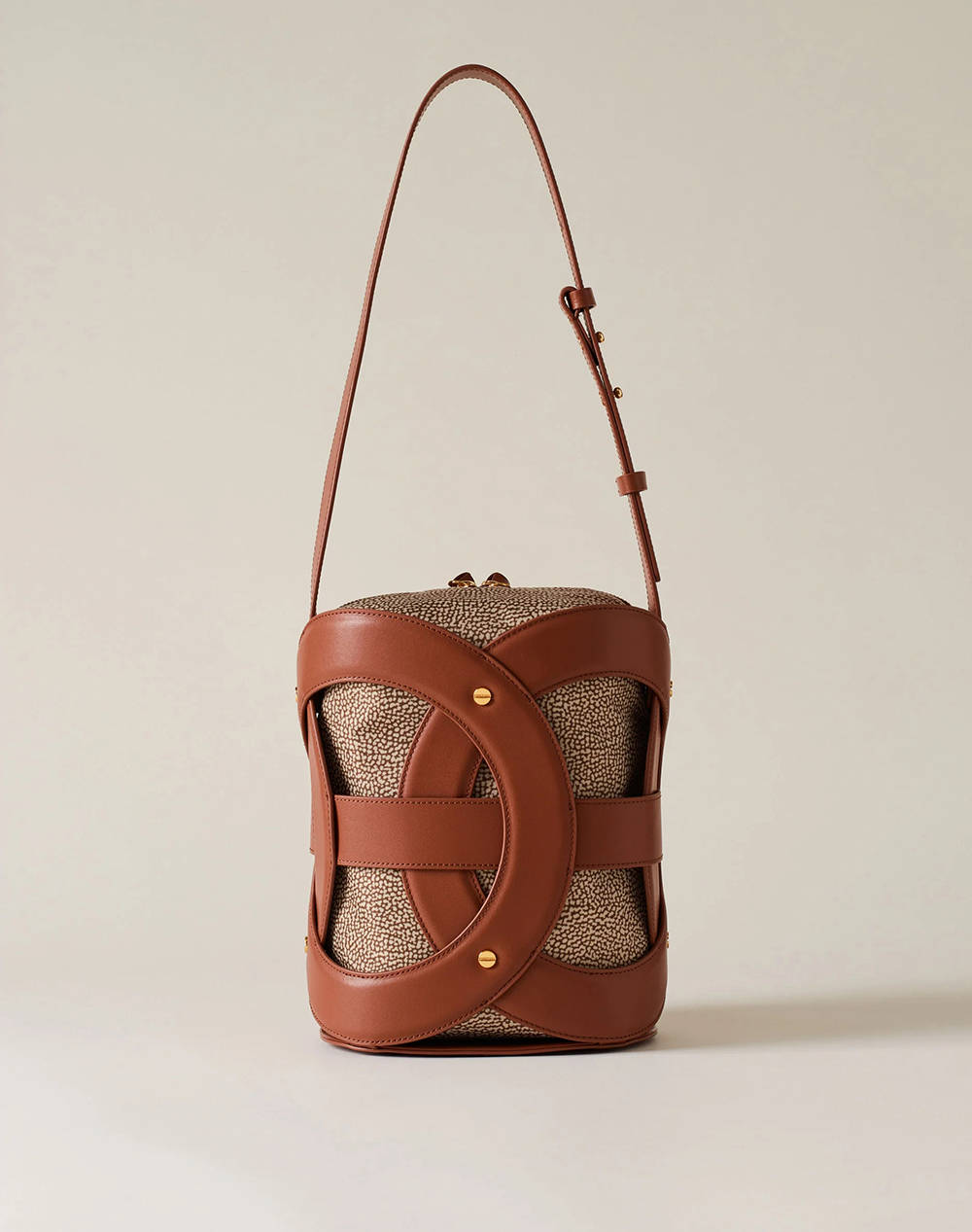 BORBONESE BUCKET BAG (Размери: 25,5 х 21 х 15см)