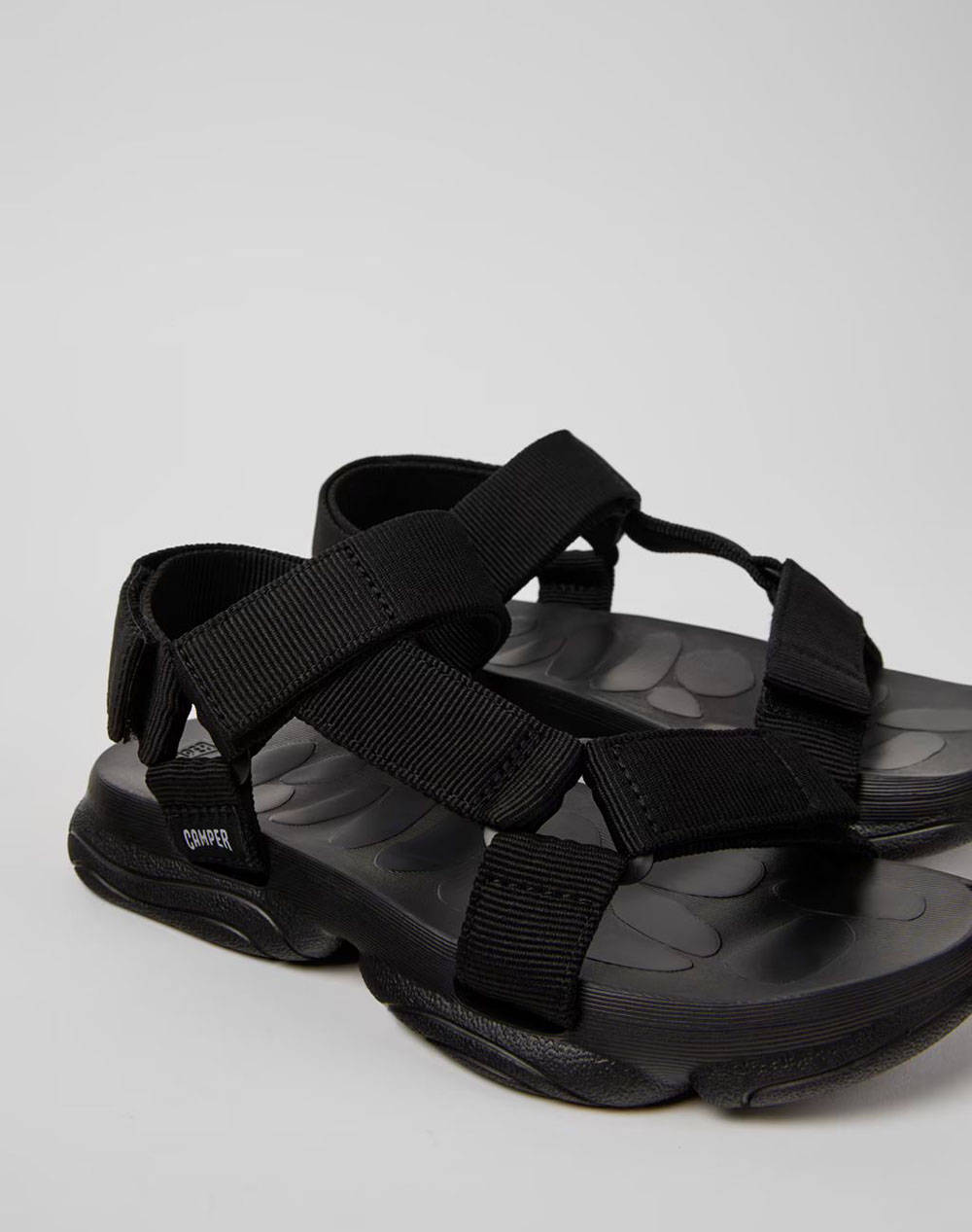 CAMPER Webbing Negro/Karst Sandal Ry Negro