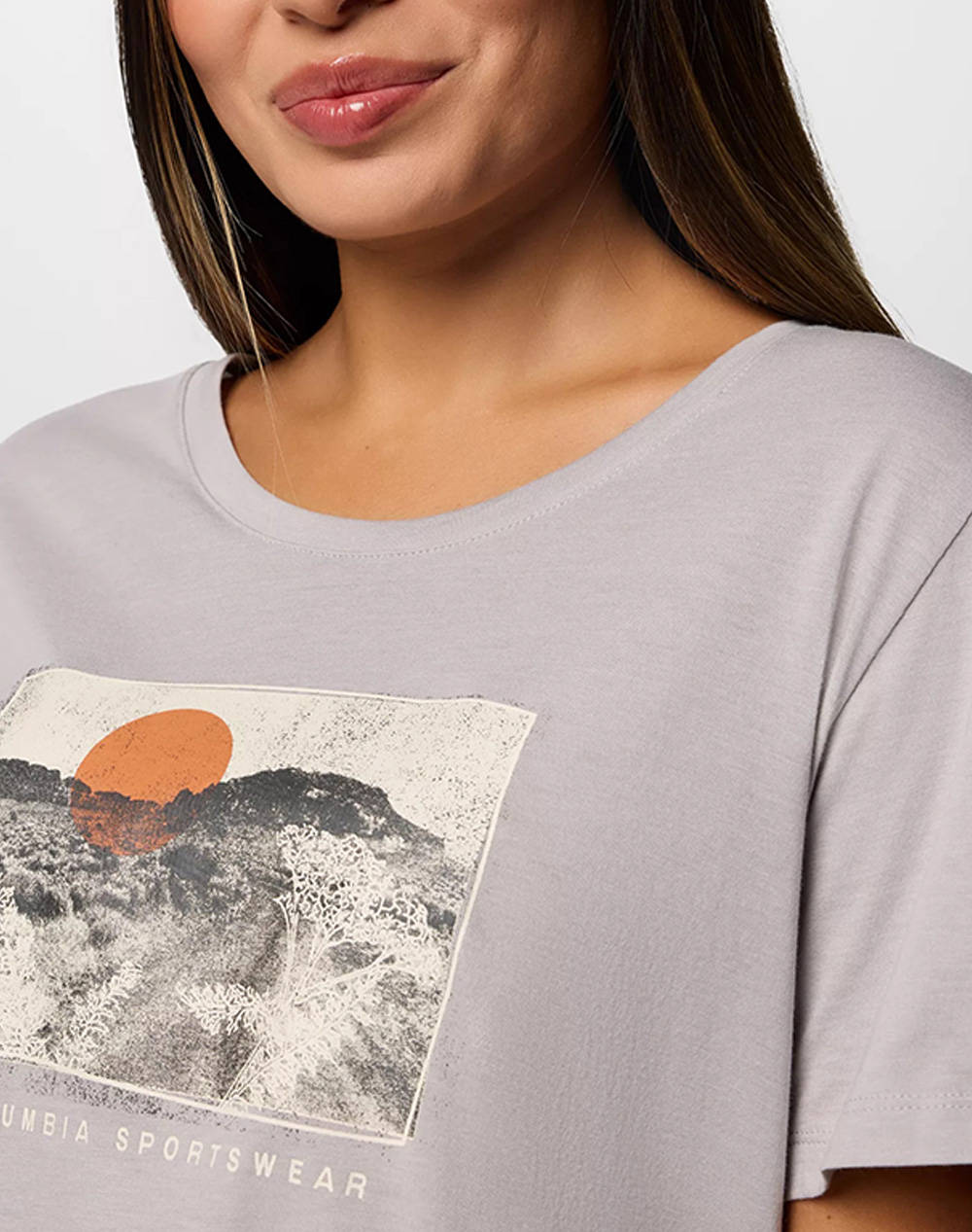 COLUMBIA ДАМСКА ТЕНИСКА Ruby Springs™ Graphic Scoop Neck SS