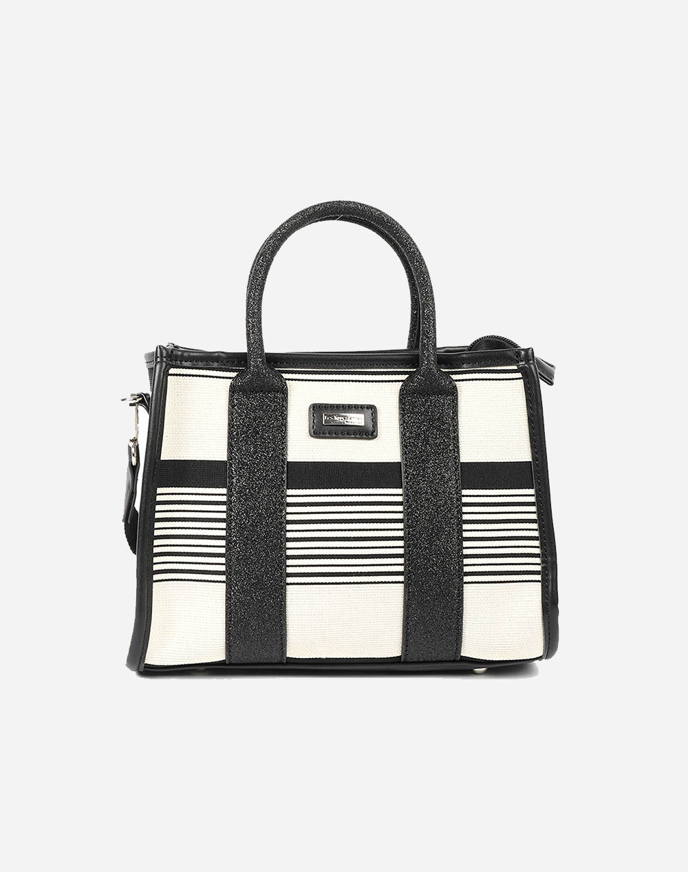 LES TROPEZIENNES NAL-TZ-03 ЧАНТА WHITE/BLACK