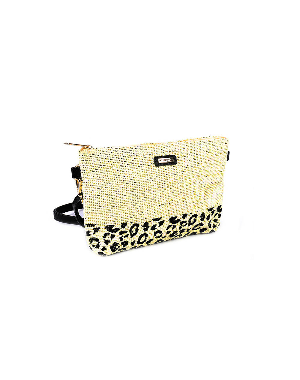 LES TROPEZIENNES KAI-TZ-04 ЧАНТА BEIGE (Размери: 21 x 16 x 4см.)