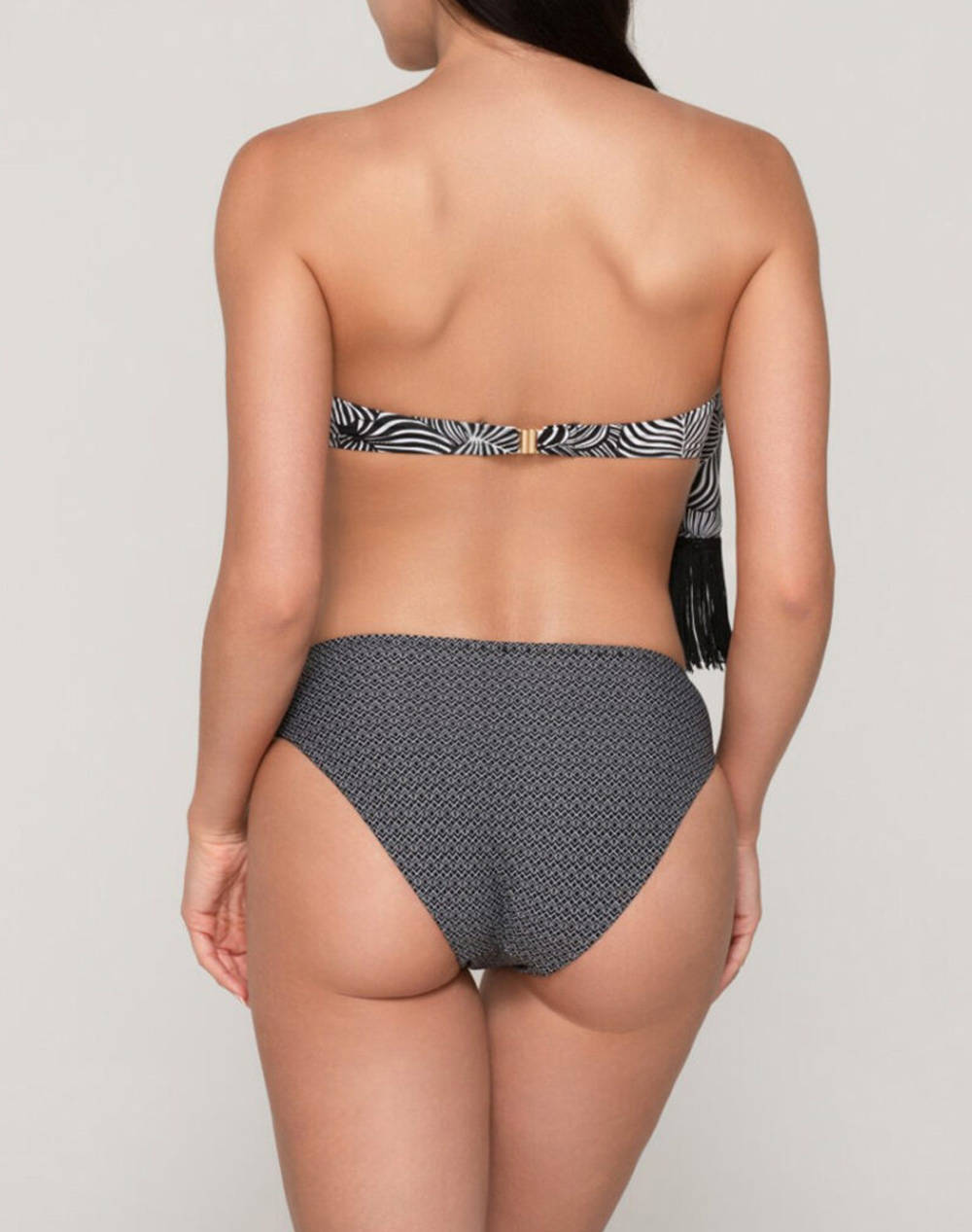 LUNA Zebra strapless with molded cup